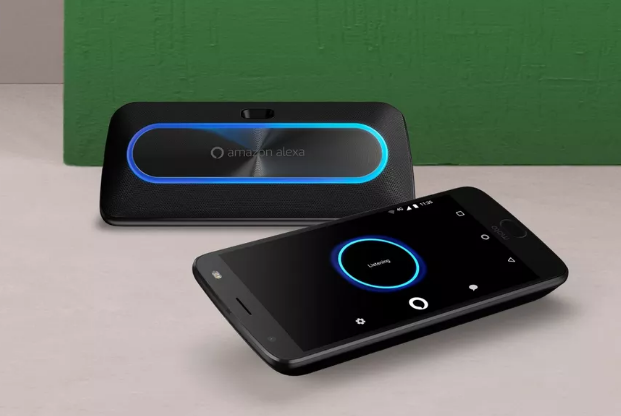 摩托罗拉推出支持亚马逊Alexa语音助手的Moto Mod 配件