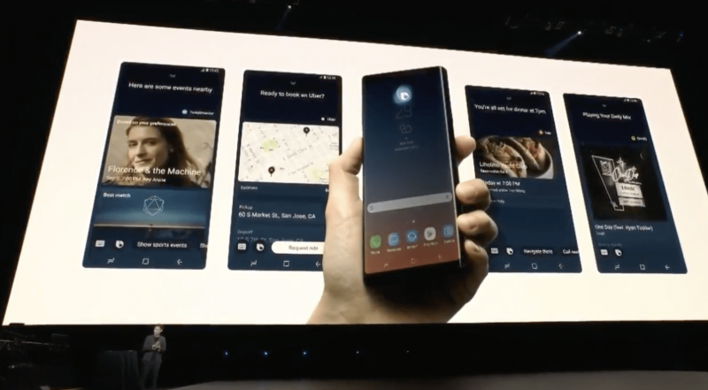 Samsung Note 9搭载第二代Bixby语音助理功能更强