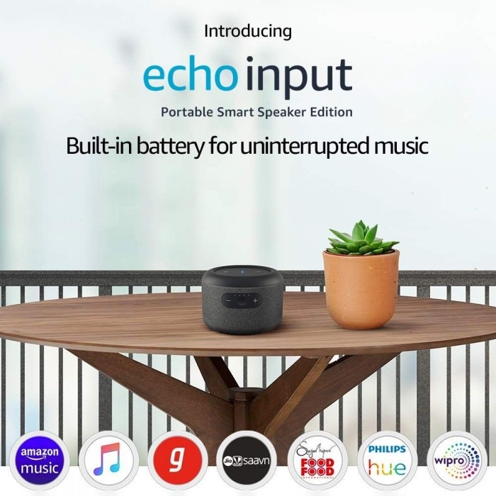 仅供印度：亚马逊推出首款带电池的Echo便携式智能音箱