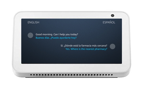 亚马逊在Echo设备中推出实时翻译功能