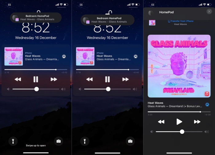 HomePod 14.4 Beta新功能：传歌时引入听觉、触觉和视觉反馈