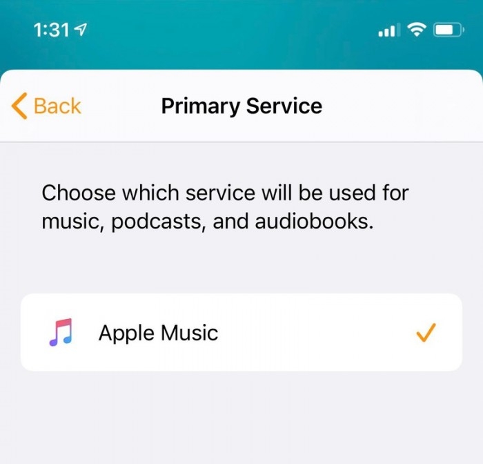 HomePod软件更新将允许用户设置默认服务 以满足音乐需求