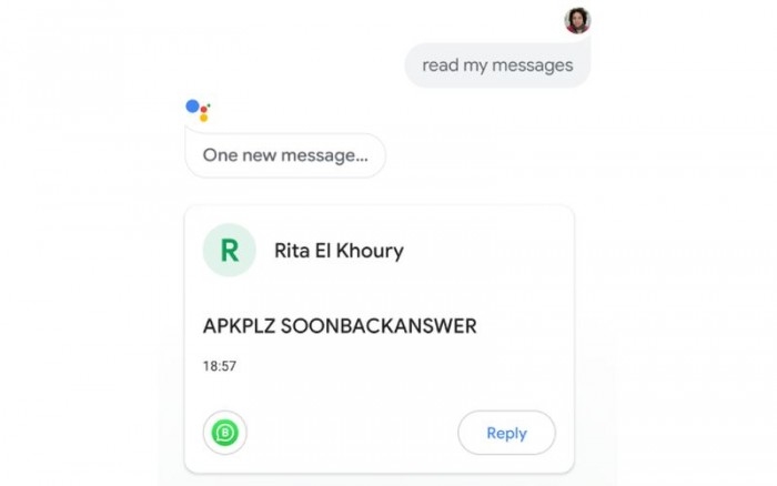 Google Assistant升级：可阅读WhatsApp等应用信息