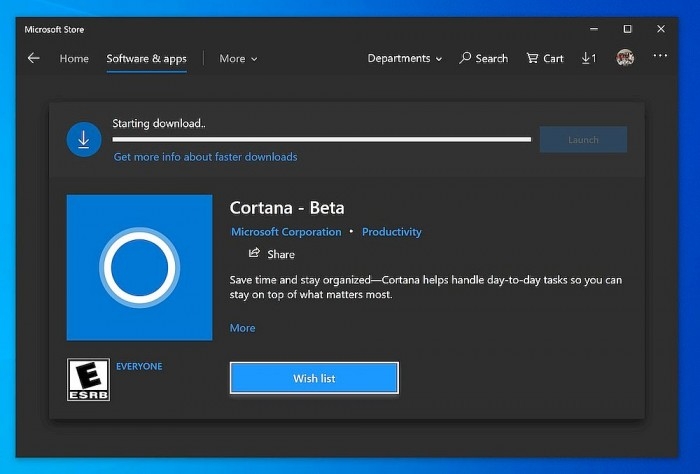 围绕生产力重构Cortana：微软已开始引入诸多新功能