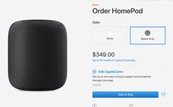 苹果HomePod在媒体早期评测刊出后 预售发货时间延长