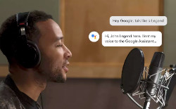 美国歌手约翰·传奇以声音客串Google智能助理