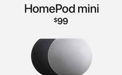 苹果发布小尺寸又低价的“HomePod mini”智能音箱 售价99美元